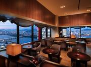 Executive Lounge with River and City Views
