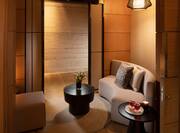 Concertation Area with Sofa at the Spa