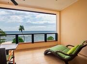 Balcony with Ocean View in Guest Room