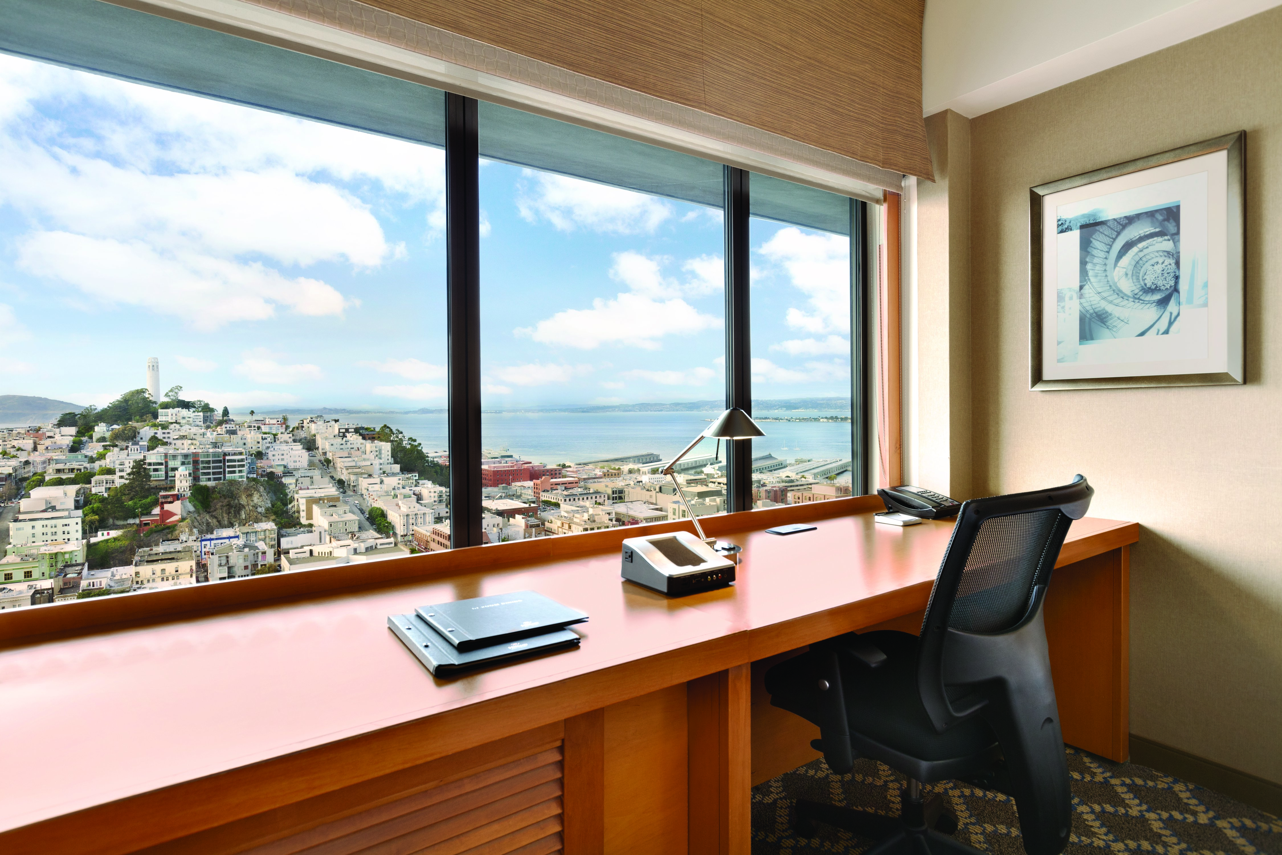 Desk in Double Executive Bay View  