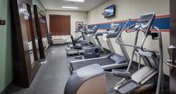 Fitness Center Bikes and Treadmills      