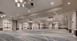 empty ballroom view