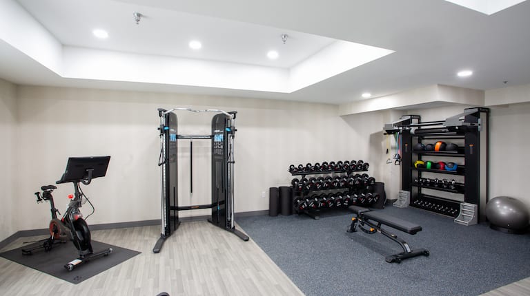 Weights and other Exercise Equipment in Fitness Center