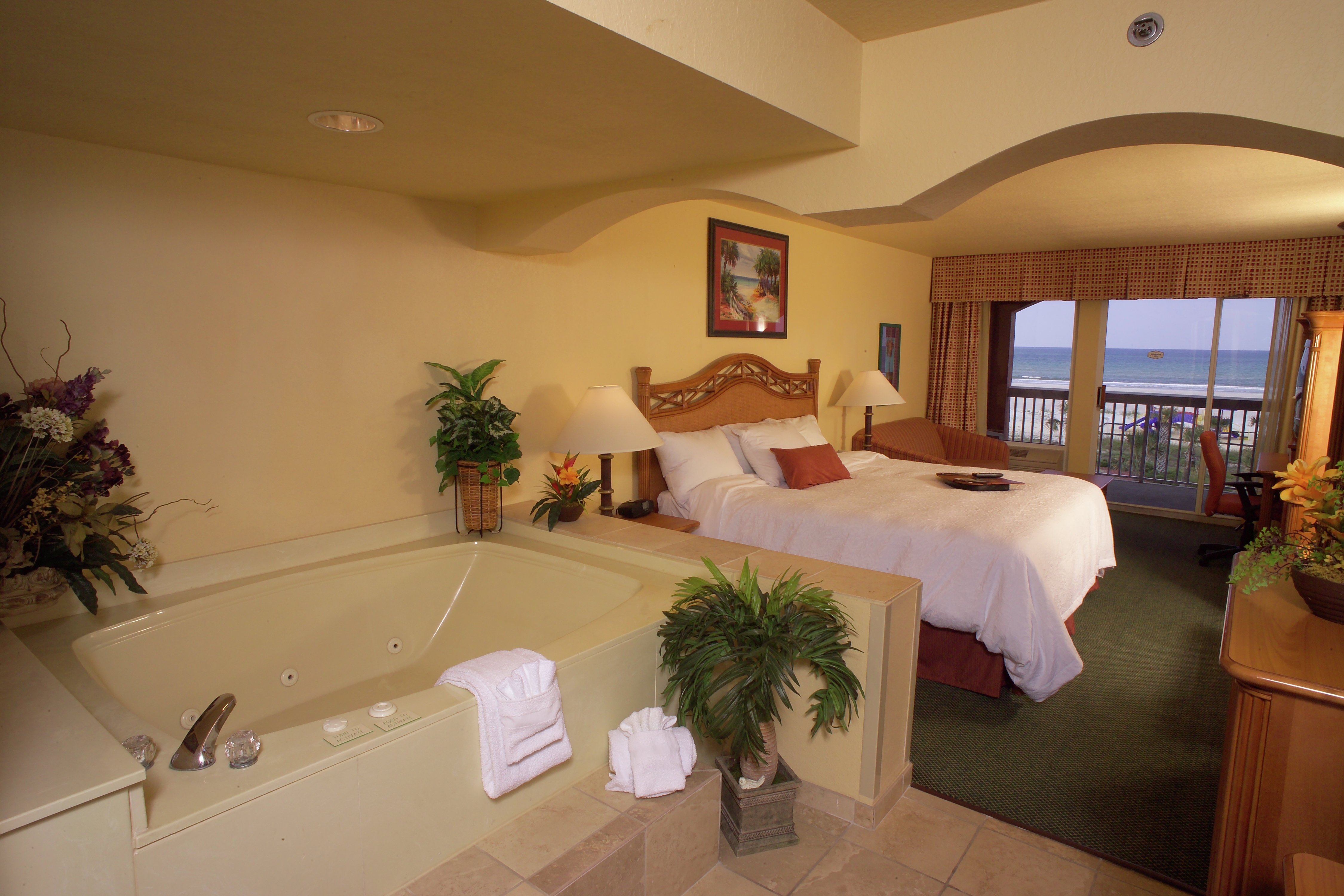 Guest Room with Whirlpool