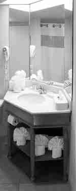 Guest Bathroom Vanity Area