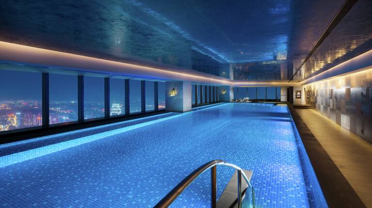 Indoor Pool with View