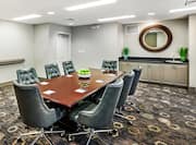 Small private meeting are perfect for the boardroom