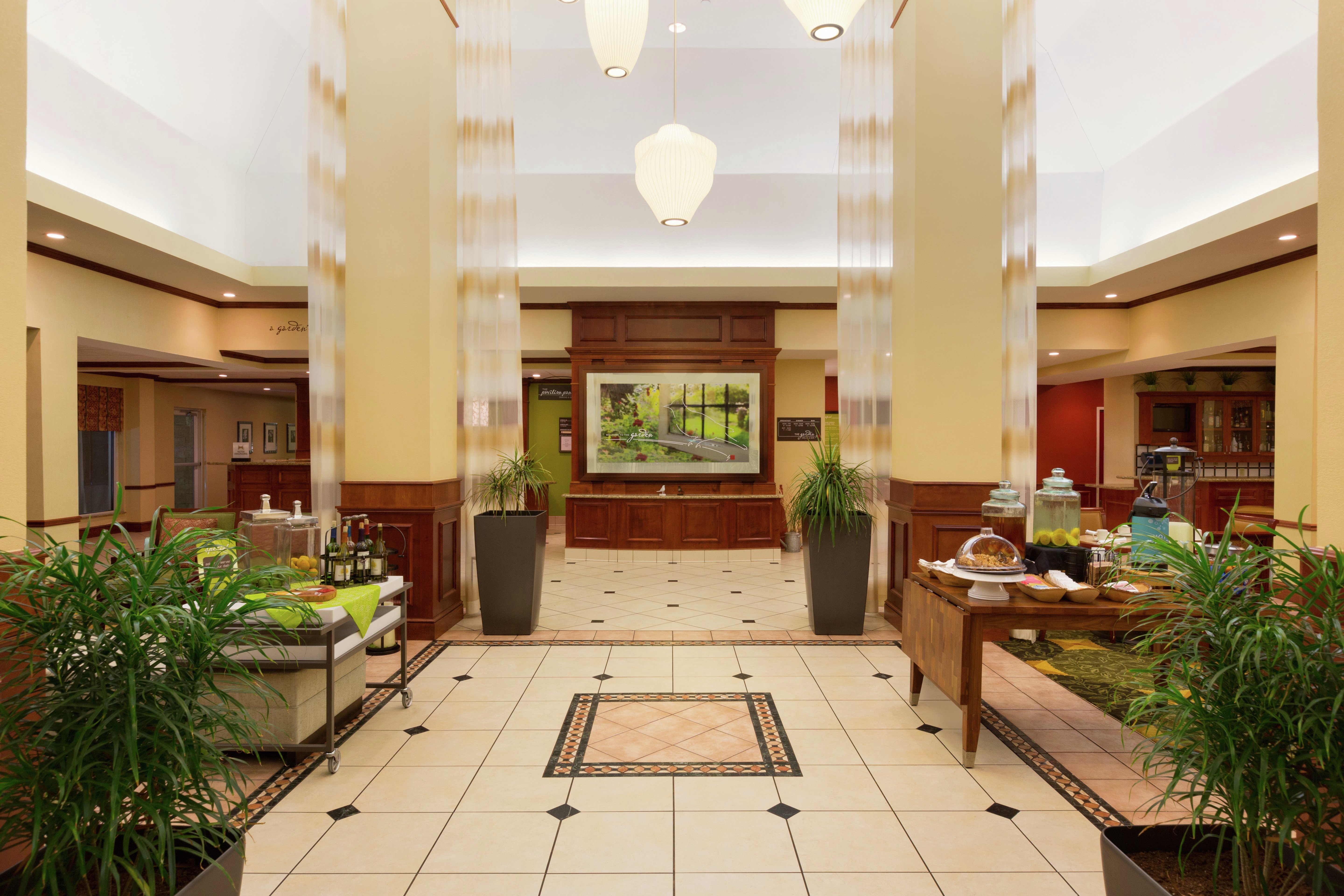 Lobby with Refreshments