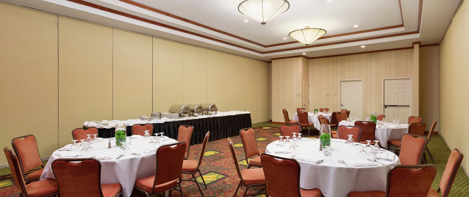 Meeting Room with Banquet Tables