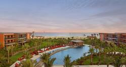 Panoramic View of Hotel Resort