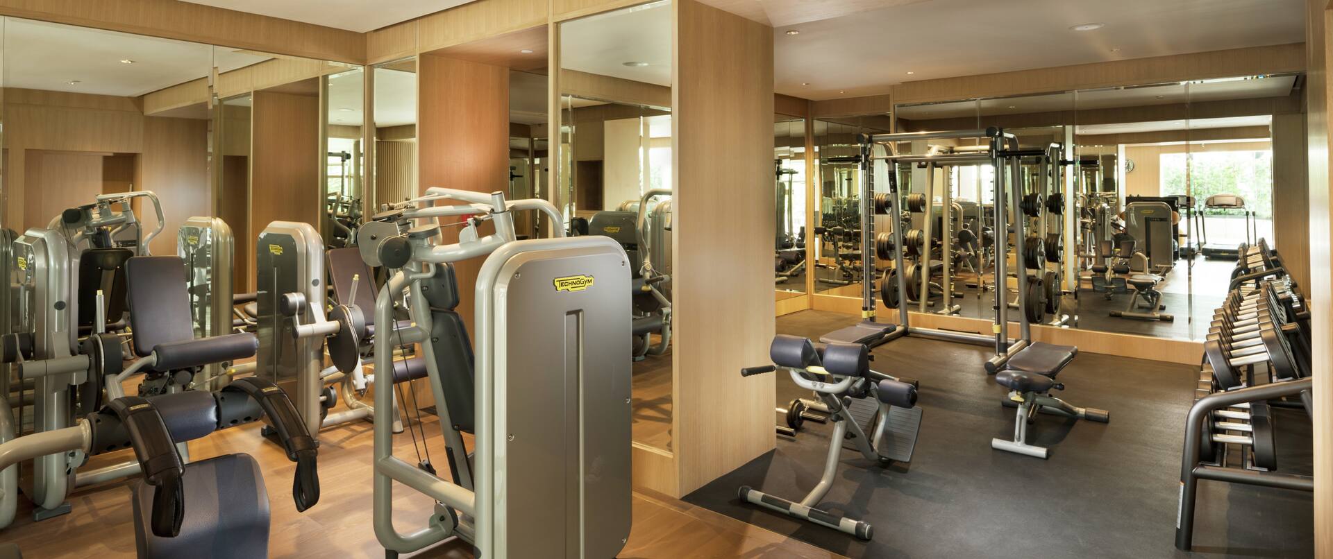 Interior View of Fitness Facilities