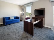 Suite With Lounge Area And Work Desk