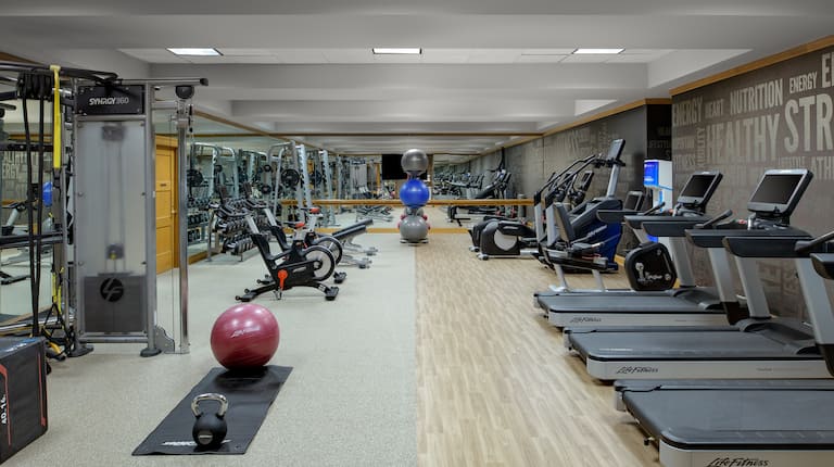 Fitness Center with Modern Equipment