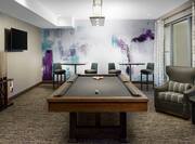 Pool Table in Recreational Area