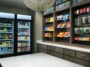 Pavilion Pantry Market Refrigerator and Snack Shelves