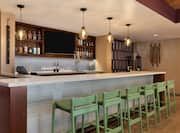 Bar Area at PY Kitchen and Wine Garden Restaurant