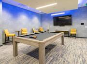 Recreational Area With Pool Table