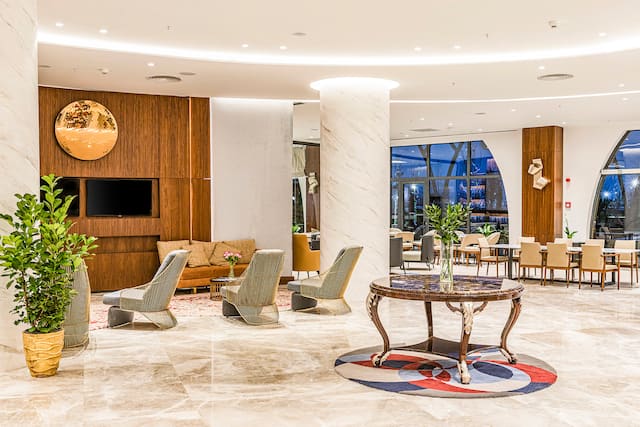 hall avec coin détente