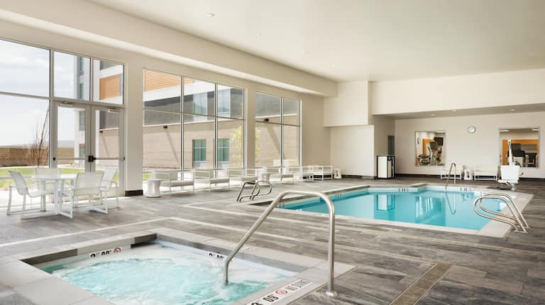 Indoor Heated Pool And Spa