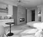 ห้องพักพร้อมเตียงแสนสบาย พื้นที่เลานจ์ และห้องครัวขนาดเล็ก