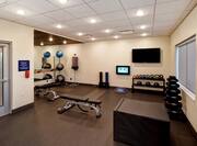 Workout Room with Free Weights