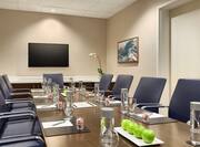 Boardroom set up for meeting