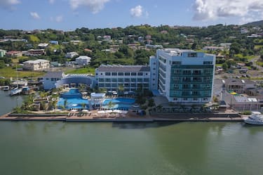 Aerial View of Hotel
