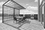 Outdoor Patio With Grill