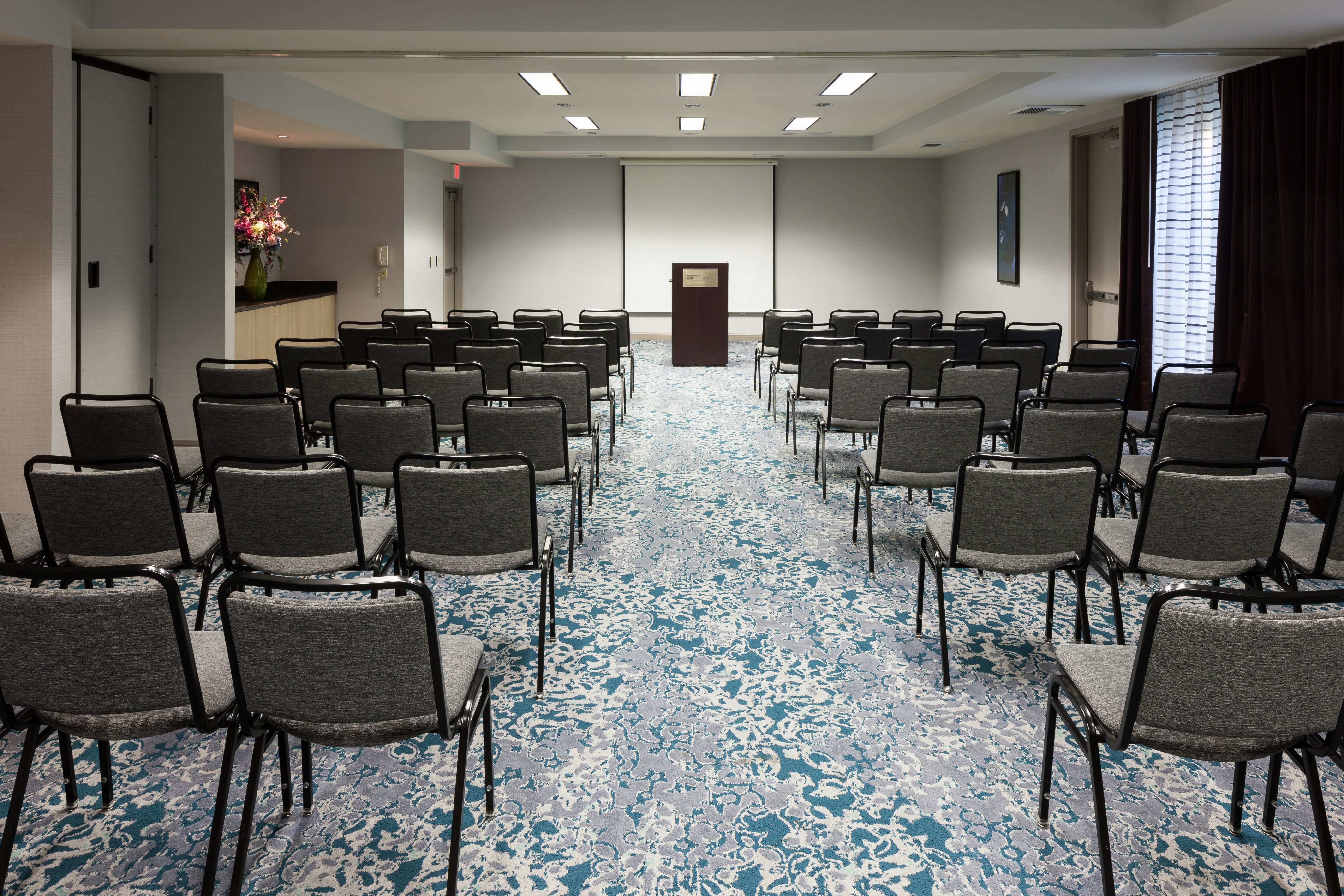 Private Conference Room with Theater Setup