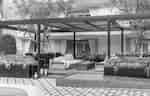 Pool area with veranda and seating