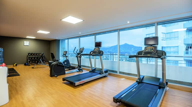 Fitness Center with Panoramic View