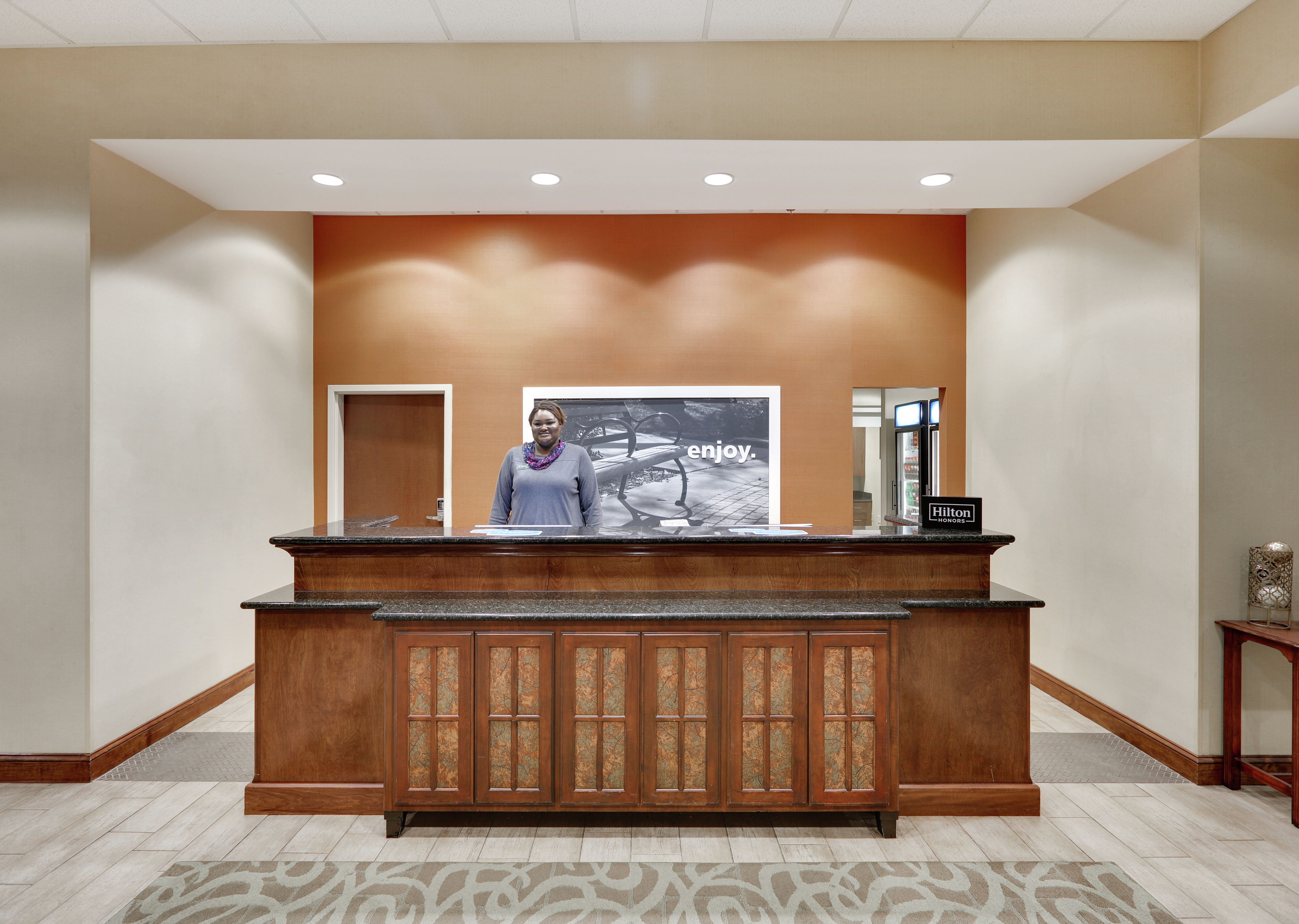 Front Desk With Agent