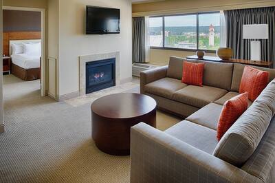 Presidential Suite Fireplace
