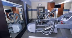 Fitness Room With Workout Equipment