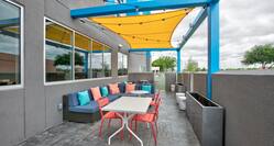 Comfortable outdoor seating