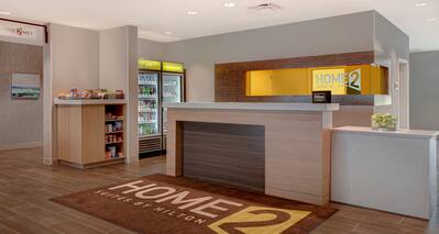 Lobby Front Desk With Snack Shop