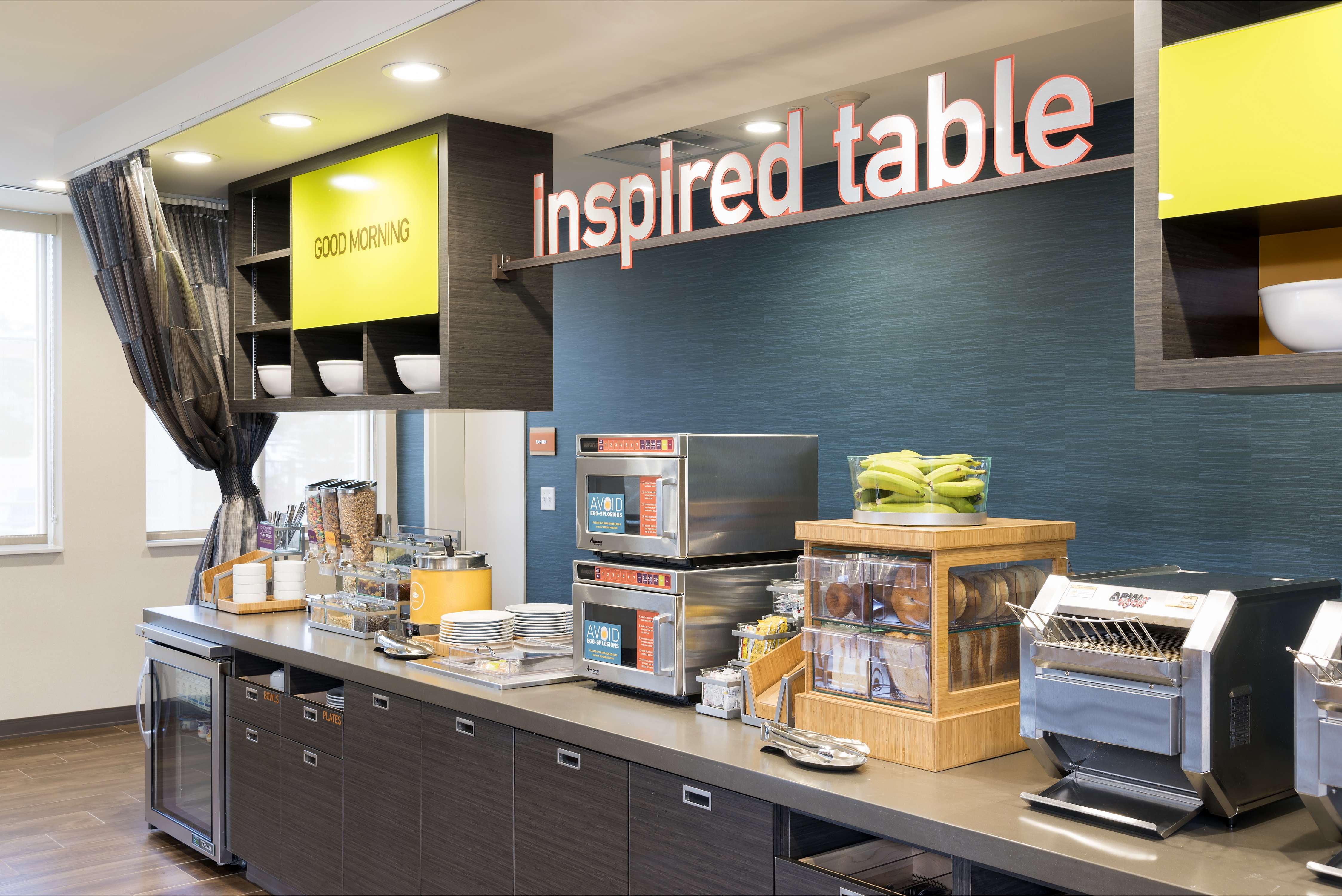 Inspired Table Breakfast Buffet Serving Area