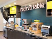 Inspired Table Breakfast Buffet Serving Area