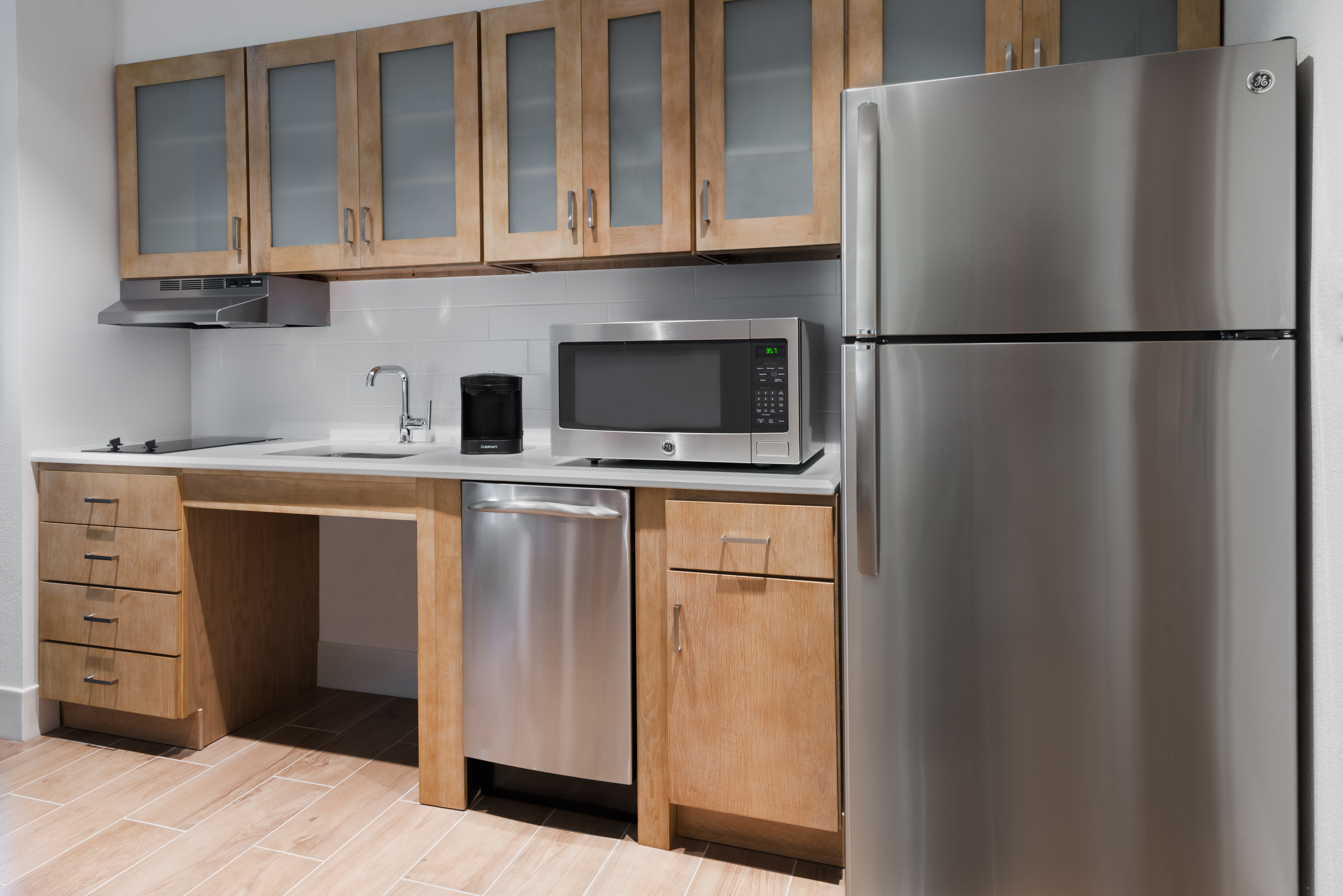 Accessible Guestroom Kitchen with Appliances