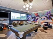 Game Zone with Pool Table