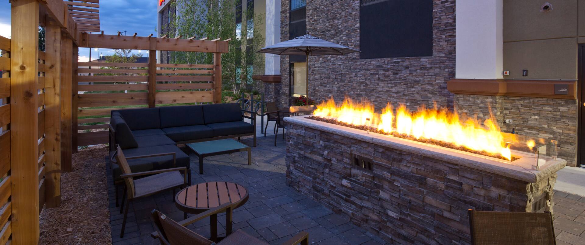 Outdoor Patio and Fire Pit  