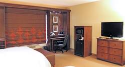 Accessible Guestroom with Two Beds, Kitchenette, Work Desk, and Room Technology