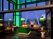 360 Rooftop Bar Arch View