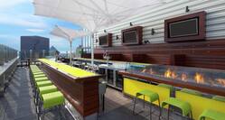 Three Sixty Rooftop Bar Outdoor Seating