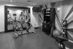 fitness center with cardio machines