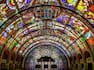 3D Light Show Stained Glass Ceiling
