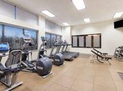 Fitness center with cardio machines 