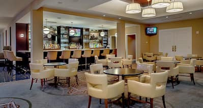 Bar Area with Tables and Chairs
