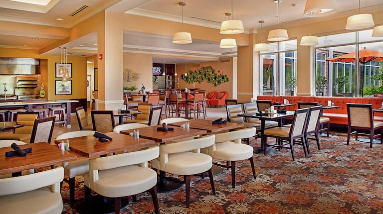 Great American Grill Restaurant Seating Area