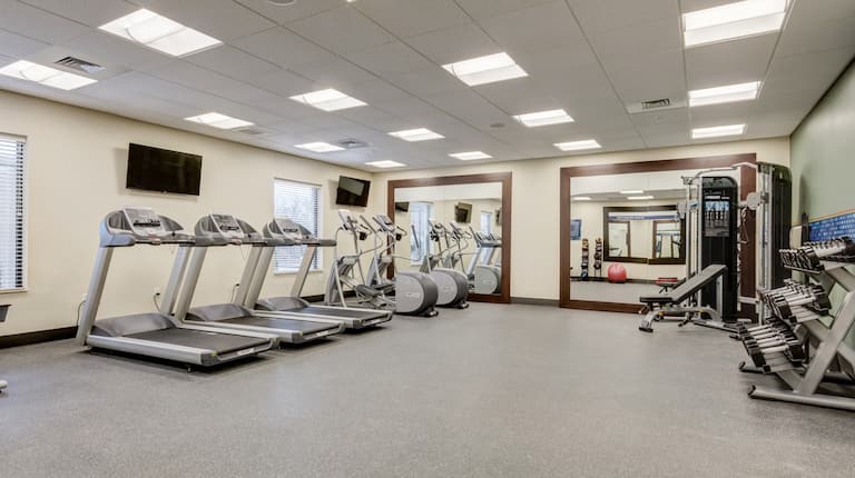 Fitness Center Treadmills  